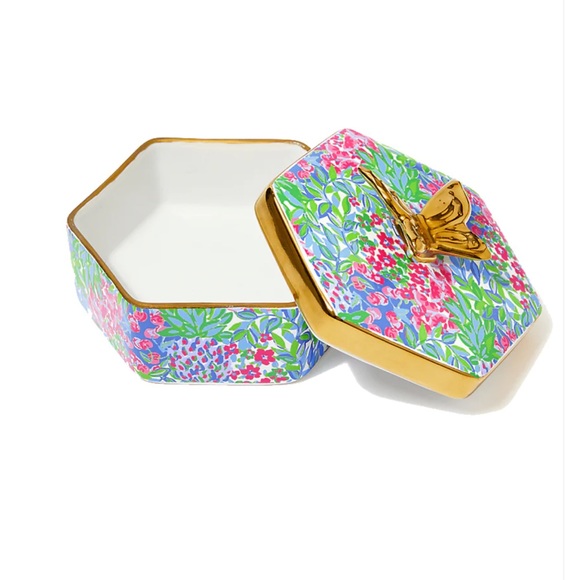 COPY - NWT Lilly Pulitzer Trinket dish Multi Cherry on top - Picture 2 of 12